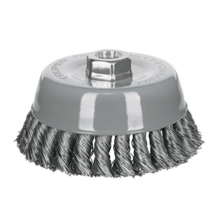 Carda Trenzada 5" X 14mm Truper (8000rpm) Ct-612mx Alambre Grueso