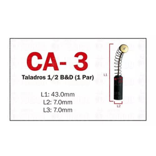 Carbones Ca-3 Avante (par)