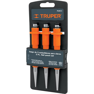 Juego  De 3 Embutidores De Clavos Truper Punz-3