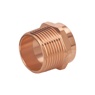 Conector Cobre R/exterior De 1" Foset Cc-613b