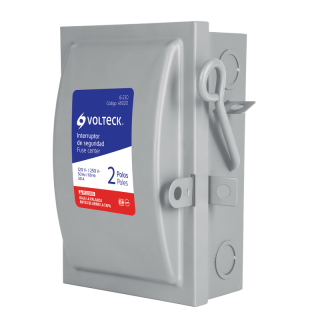 Interruptor Seguridad 2polos X 30amp Volteck Is-230