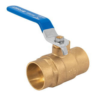 Valvula Esfera Laton Soldable 1-1/2" Esso-1-1/2