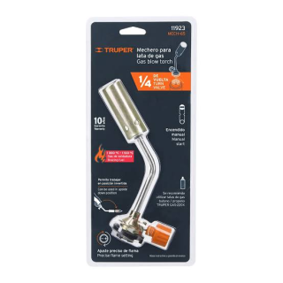 Mechero Para Lata De Gas De 1/4 Vuelta Truper Mech-65