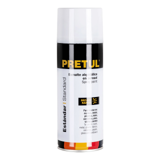 Esmalte Aerosol Blanco Mate Pretul Pa-bm-p