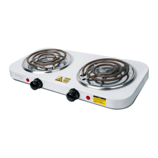 Parrilla Electrica 2 Quemadores Volteck Basic Pael-2cp