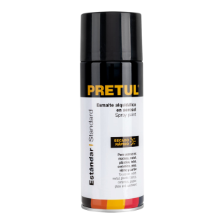 Esmalte Aerosol Negro Mate 400ml Pretul Pa-nm-p