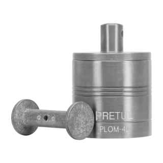 Plomada De Zamac Numero  4 Pretul Plom-4z