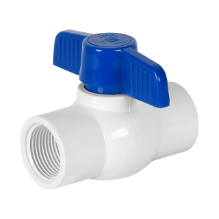 Valvula Pvc/bola Roscable De 1" Foset Pvc-es-1r