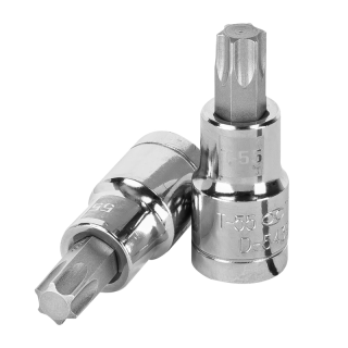 Dado Cuadrado  1/2" Punta Torx T-55 Truper D-543955-w