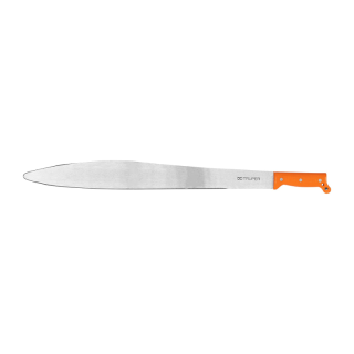 Machete Acapulqueno De 24" Naranja Truper T-905-24p