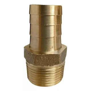 Adaptador Bronce Espiga 1-1/4" Rosca Exterior Apre32