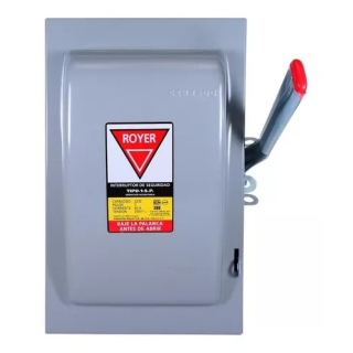 Interruptor De Seguridad  Royer 3x60 Cat-2232
