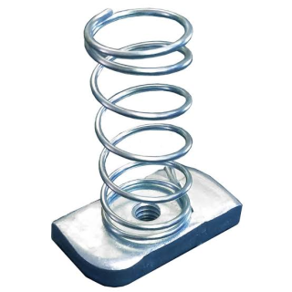 Tuerca Con Resorte De 1/4" Para Unicanal