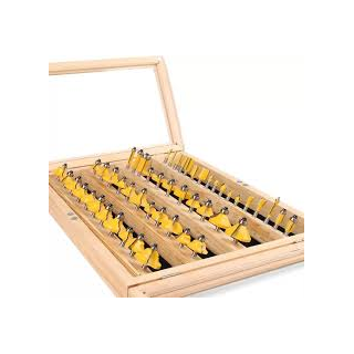 Juego  50 Brocas Americano Para Router 10104