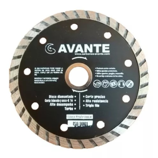 Disco Diamantado Tipo Turbo Avante Ddt 4 1/2