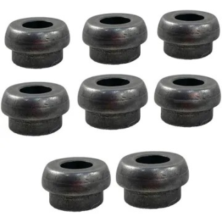 Juego  De Chumaceras De Hule Para Tiroleta (jolmar)