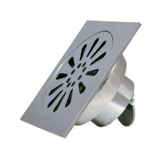 Coladera Coflex Laton 10x10 Con Trampa Pc-310