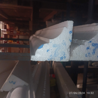 Moldura De Poliestireno De 1.20 M Numero  7