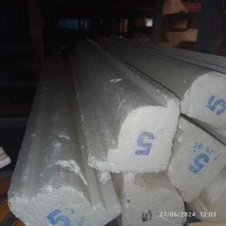 Moldura De Poliestireno De 1.20mt Numero 5