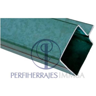 Peinazo Con Ceja 1-1/2 X 1-1/2 Zintro Verde Ap150