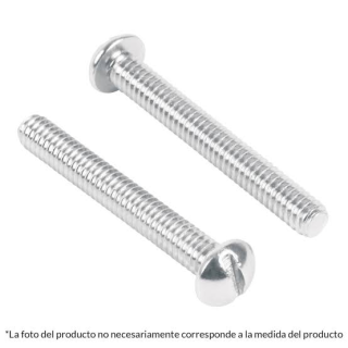 Tornillo  Estufa Galvanizado  3/16 X 2-1/2