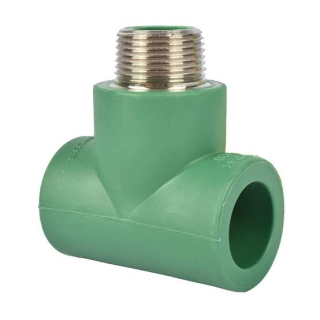 Tee Plus Rosca Exterior Al Centro 20mm X 1/2"