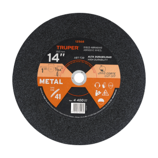 Disco Para Corte Metal 14" Truper Abt-739