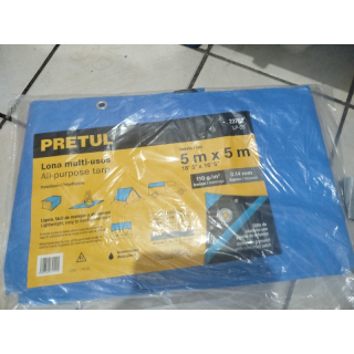 Lona Pretul Azul 5 X 5 Metros Lp-55