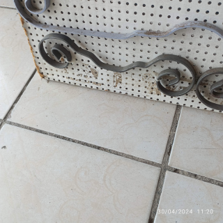 Bigote De Cuadrado 1/2  12x32 Cm Bigot142