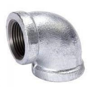 Codo Galvanizado  90 Reforzado 2-1/2"