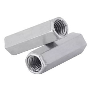 Cople Galvanizado Para Varilla Roscada De 3/8"
