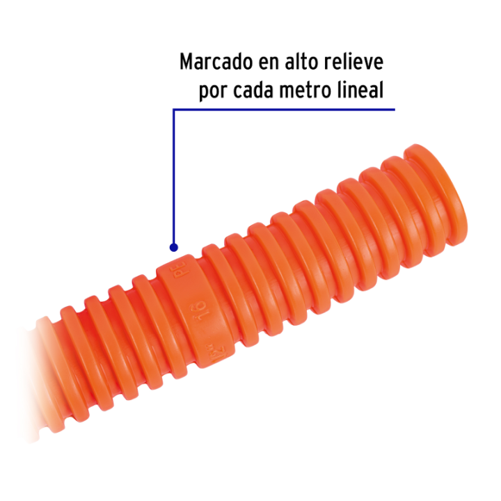 Metro Poliflex Flexible Volteck De 1/2" Pf-1/2 (venta X Mt O Rollo De 100mt)