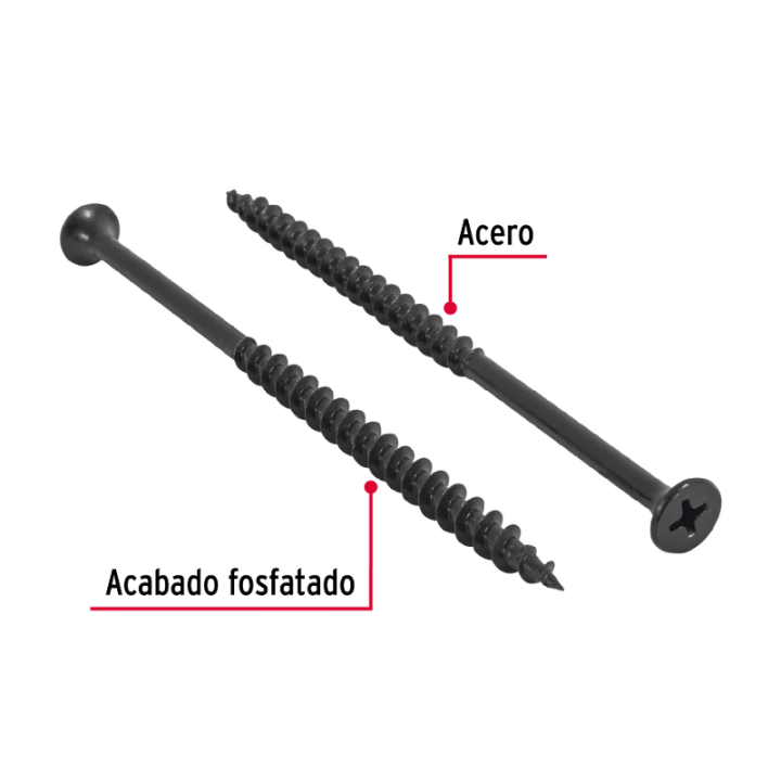 Pija Tablaroca Multiusos 10 X 4" Fiero Pij-10102 (caja O Bolsa Con 100)