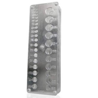 Portabrocas Metalico Galvanizado  29 Hoyos 14portab001sh