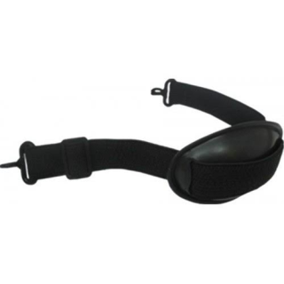 Barbiquejo Negro Con Soporte Para Casco Ww-2000