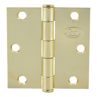 Bisagra Cuadrada 4" Latona Plana Pretul Bc-401pp