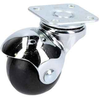 Rodaja Esferica 40mm Con Placa Fiero Ro-40p