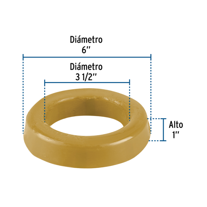 Cuello De Cera O Junta Proel Sin Guia 250grs. Foset Cu-wc-r