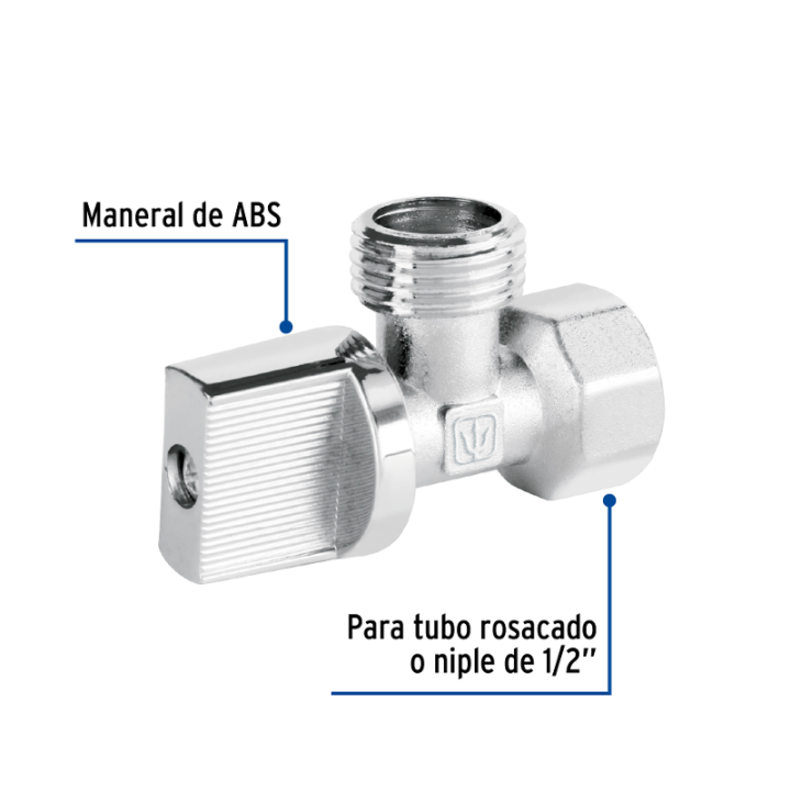 Llave Angular De 1/4" Vuelta Foset Basic Ang-07
