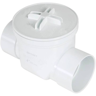 Valvula Checkanti-retorno De Abs De 4" Foset Vache-4s
