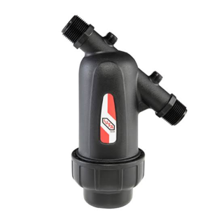 Filtro De Discos Para Agua Lavable De 3/4" Con Valvula Iusa (618247)