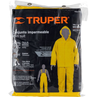 Conjunto Impermeable (overol Y Gabardina) Talla M Truper Tra-pro-m