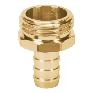 Conexion Macho De Alumnio Para Manguera Truper Cm-1/2a