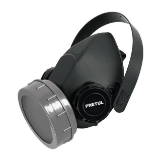 Mascarilla  Sin Cartucho 1 Filtro Pretul Res-1-p