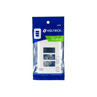 Placa 3 Modulos L. Italiana Blanco Pptr-ib