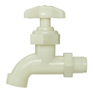 Llave De Nariz Jardin 1/2 Plastica Pretul Ll-17p