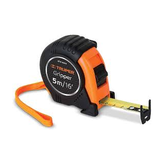 Flexometro Compacto Con Grip 5mts X 3/4" Truper Fcg-5m