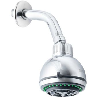 Regadera Plastica 5 Funciones Con Brazo Aqua R-508