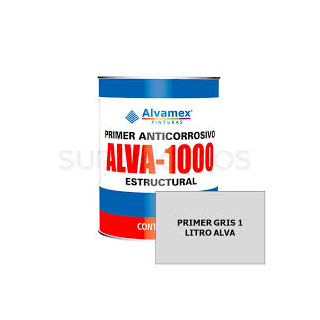 Primario Estructural Gris Claro (1 Lt) Alvamex