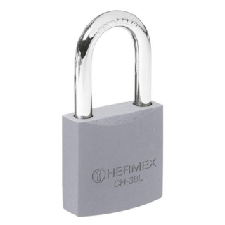 Candado Metalico 38mm Largo Caja Hermex Ch-38l